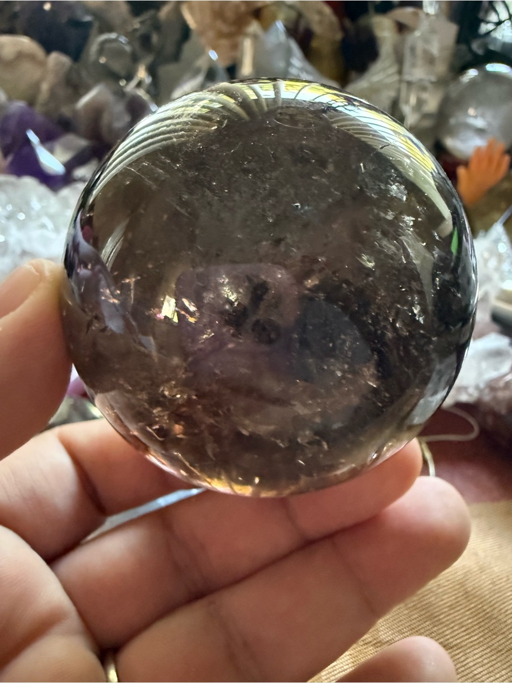 Huge Smokey Sphere - Picture 3 of 4